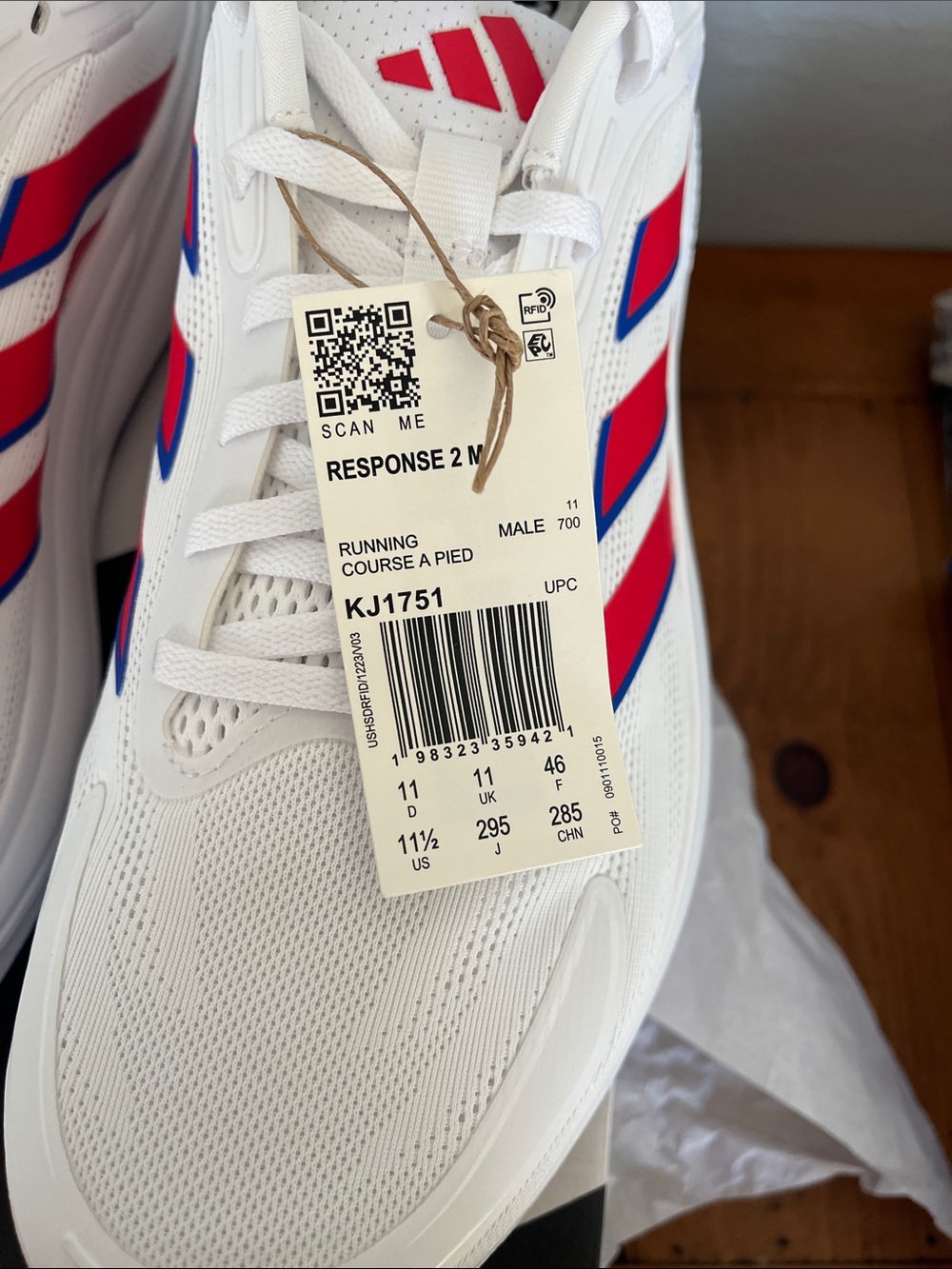 Men’s Adidas Response 2 Running Shoes - Picture 4 of 4